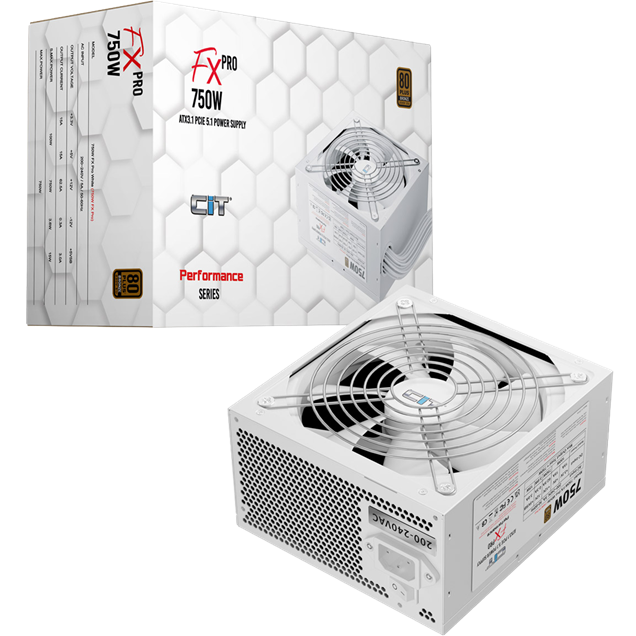 750W CiT CIT 750W FX PROW 80 Plus Bronze PSU